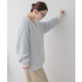 タイ付きシャギーカーデ | RETRO GIRL | 詳細画像48 