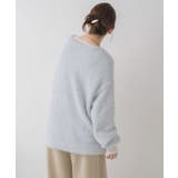 タイ付きシャギーカーデ | RETRO GIRL | 詳細画像49 