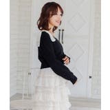 【セットアイテム】フリルティアードOP＆カーデSET | RETRO GIRL | 詳細画像19 