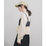 【セットアイテム】ストライプビスチェSETシャツ | RETRO GIRL | 詳細画像18 