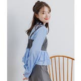 【セットアイテム】ストライプビスチェSETシャツ | RETRO GIRL | 詳細画像26 