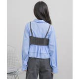 【セットアイテム】ストライプビスチェSETシャツ | RETRO GIRL | 詳細画像37 