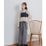 【セットアイテム】ストライプビスチェSETシャツ | RETRO GIRL | 詳細画像5 