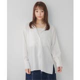 シャーリングキャミ×シャツSET | RETRO GIRL | 詳細画像10 