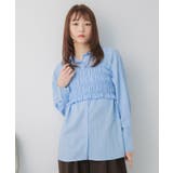 シャーリングキャミ×シャツSET | RETRO GIRL | 詳細画像17 