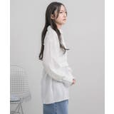 シャーリングキャミ×シャツSET | RETRO GIRL | 詳細画像3 