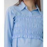 シャーリングキャミ×シャツSET | RETRO GIRL | 詳細画像31 