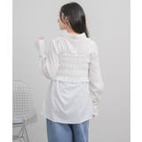 シャーリングキャミ×シャツSET | RETRO GIRL | 詳細画像4 