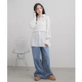 シャーリングキャミ×シャツSET | RETRO GIRL | 詳細画像6 