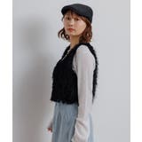 フェザーショートベスト | RETRO GIRL | 詳細画像15