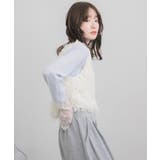 フェザーショートベスト | RETRO GIRL | 詳細画像7