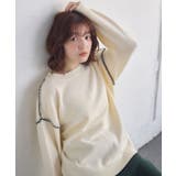 配色ステッチニット | RETRO GIRL | 詳細画像13