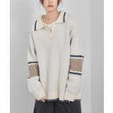 WHT4 | ラインポロニット | RETRO GIRL