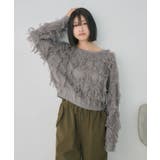 【新色追加】柄編みフリンジNT | RETRO GIRL | 詳細画像22