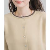 配色ポリニットカーデ | RETRO GIRL | 詳細画像25 