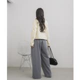 配色ポリニットカーデ | RETRO GIRL | 詳細画像6 