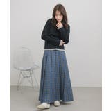 チェックプリーツロングSK | RETRO GIRL | 詳細画像2 