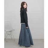 チェックプリーツロングSK | RETRO GIRL | 詳細画像3 