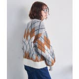 アーガイルニット | RETRO GIRL | 詳細画像10 