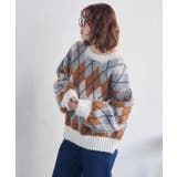 アーガイルニット | RETRO GIRL | 詳細画像12 