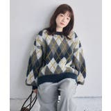 アーガイルニット | RETRO GIRL | 詳細画像25 