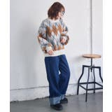 アーガイルニット | RETRO GIRL | 詳細画像5 