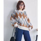 アーガイルニット | RETRO GIRL | 詳細画像9 