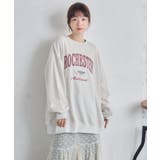 カレッジロゴトレーナー | RETRO GIRL | 詳細画像10 