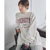 カレッジロゴトレーナー | RETRO GIRL | 詳細画像3 