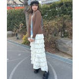 配色襟付NTカーディガン | RETRO GIRL | 詳細画像10 