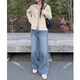 配色襟付NTカーディガン | RETRO GIRL | 詳細画像2 