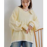 レイヤード風ニットPO | RETRO GIRL | 詳細画像1 