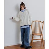 レイヤード風ニットPO | RETRO GIRL | 詳細画像12 