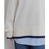 レイヤード風ニットPO | RETRO GIRL | 詳細画像31 