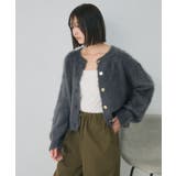 カール起毛ニットカーデ | RETRO GIRL | 詳細画像19 