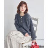 カール起毛ニットカーデ | RETRO GIRL | 詳細画像20 