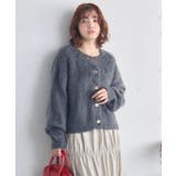 カール起毛ニットカーデ | RETRO GIRL | 詳細画像23 