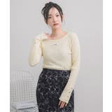 クルーネックリブニット | RETRO GIRL | 詳細画像22 