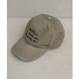 刺繍入りウォッシュキャップ | RETRO GIRL | 詳細画像3 