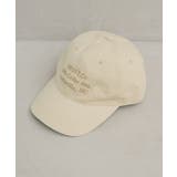 WHT2 | 刺繍入りウォッシュキャップ | RETRO GIRL