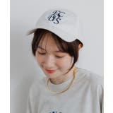 WHT2 | ロゴ刺繍キャップ | RETRO GIRL
