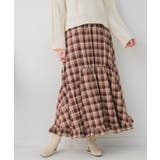 C/RED | ランダムギャザーSK | RETRO GIRL