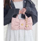 PNK0 | キルトリボンショルダーバッグ | RETRO GIRL