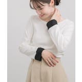 WHT2 | ラメ袖ドッキングCT | RETRO GIRL