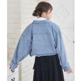 ビジュー付きデニムJK | RETRO GIRL | 詳細画像11