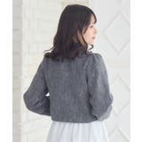 【セットアップ対応】BIGリボンツイードJK | RETRO GIRL | 詳細画像7 