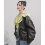 ヴィンテージライクFレザーJK | RETRO GIRL | 詳細画像10 