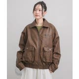 ヴィンテージライクFレザーJK | RETRO GIRL | 詳細画像15 