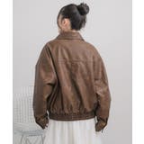 ヴィンテージライクFレザーJK | RETRO GIRL | 詳細画像17 