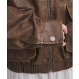 ヴィンテージライクFレザーJK | RETRO GIRL | 詳細画像23 